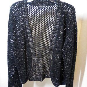 Crocheted Armand & Alba Open Cardigan